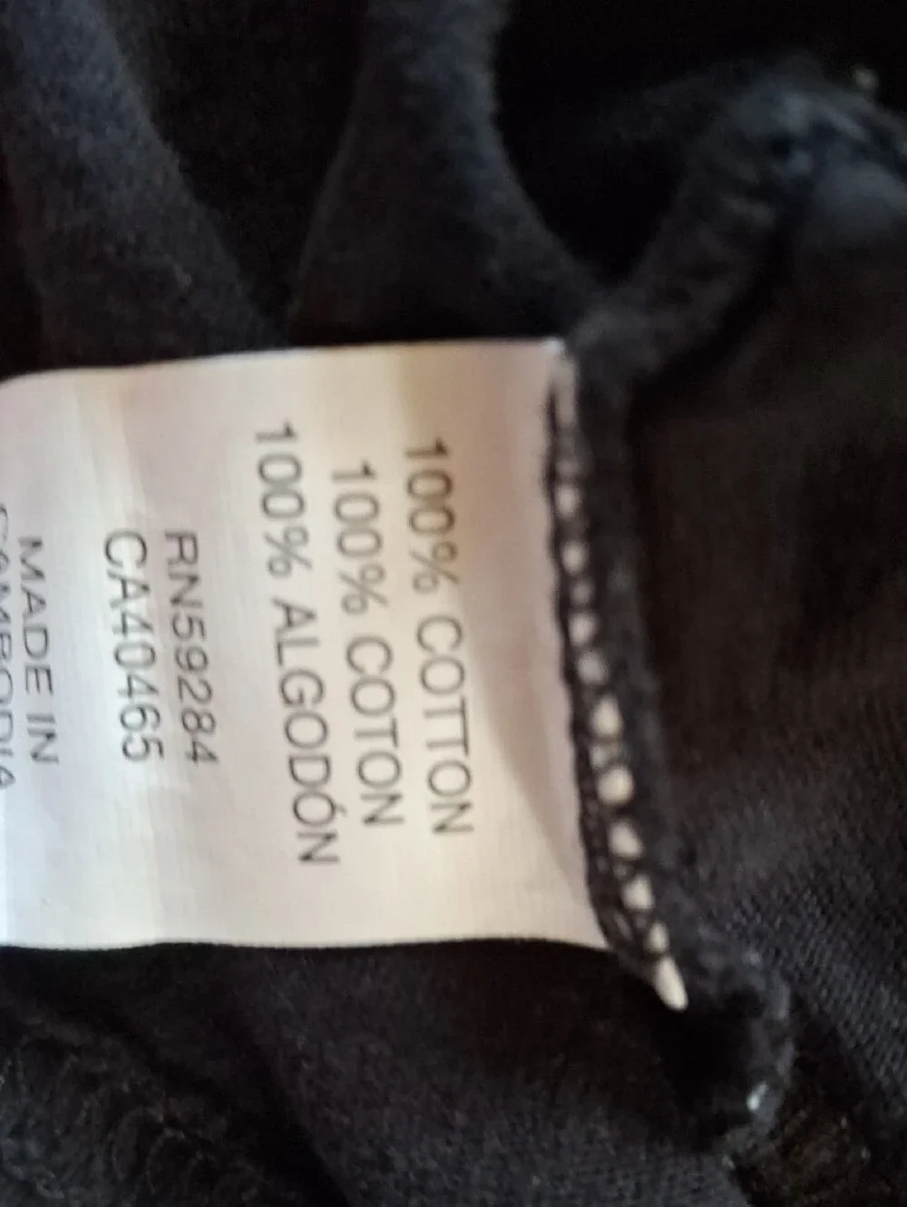 The Children's Place Black Holiday Tee 